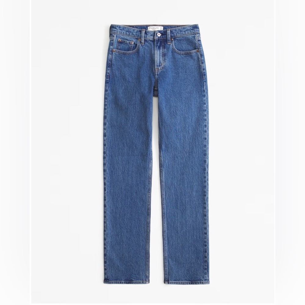Abercrombie & Fitch - Mid Rise 90s Straight Jean - BRAND NEW